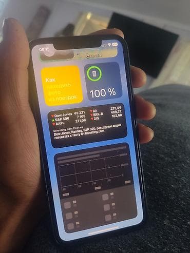 IPhone Xs Max, Б/у, 256 ГБ, Черный, Чехол, 81 %