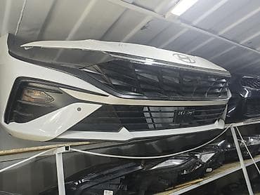 Передний бампер в сборе для Hyundai (оригинальный). Комплектация на