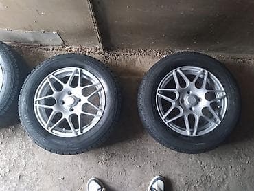 winter: Колеса в сборе 195 / 65 / R 15, Зима, Б/у, Комплект, Литые, отверстий - 4 — 1