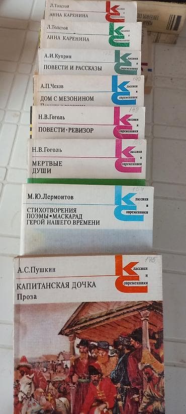 local guide program: Сборник книг русской классики (разные серии и издательства). район — 1