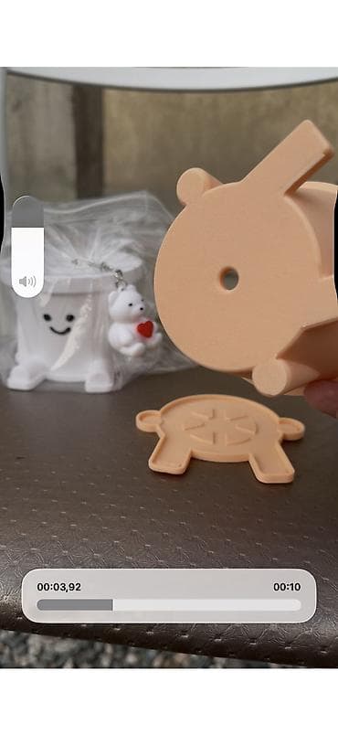 медвежата: Кактусы в горшочках с поддоном и подарок брелок - Мини-горшочки — 2