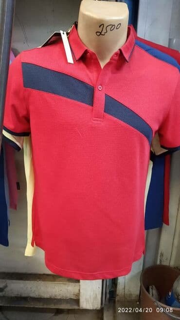 брендовая мужская одежда по низким ценам: Батник Футболка Теннисный оптом и в розницу — 15