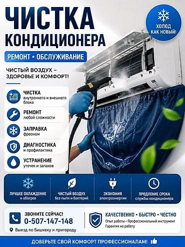 Ремонт техники: Профессиональная чистка, ремонт и обслуживание кондиционеров. Что — 1