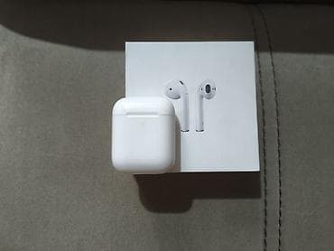 pa 5: Беспроводные наушники Apple AirPods 2 покалывание (зарядный кейс в — 1