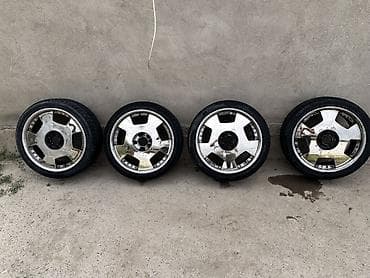 Колеса в сборе 225 / 40 / R 18, Лето, Б/у, Легковые, Литые, отверстий - 5