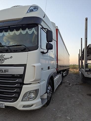 кабина даф: Тягач, DAF, Тентованный — 6