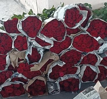 декор цветы: Спрейка роза букеттерге корзиналарга заказ алабыз — 4