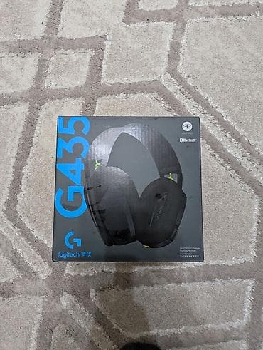 Микрофоны: Продам наушники Logitech g435, в идеале, полный комплект: Донгл — 3