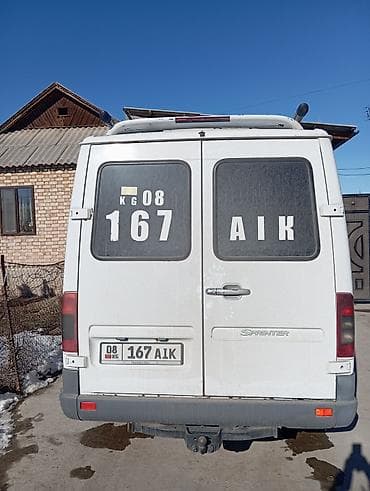 Унаа сатуу: Mercedes-Benz Спринтер: 2000 г., 2.9 л, Кол менен иштөөчү, Дизель, Бус — 3