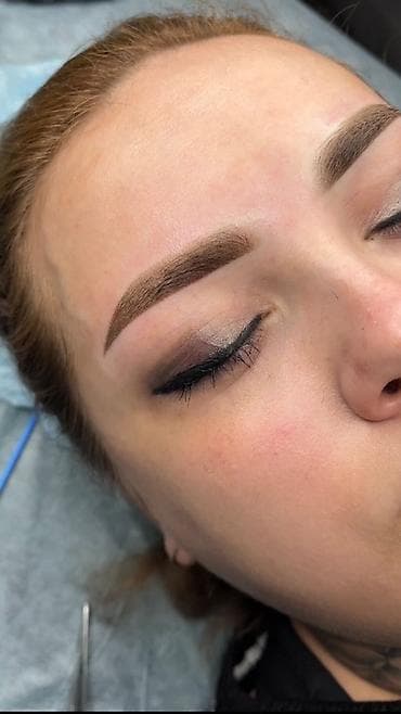 татуаж брови: Перманентный макияж, Пудровое напыление, Требуются модели — 7