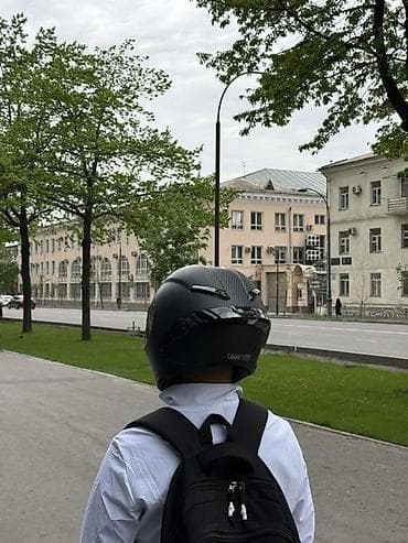 электробайка: Мотошлем, Б/у — 3