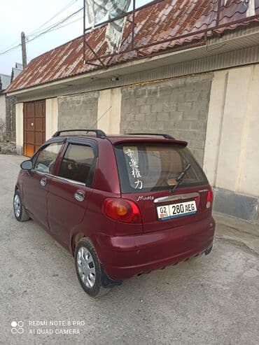 full construction: Daewoo Matiz: 2006 г., 0.8 л, Автомат, Бензин, Хэтчбэк — 6