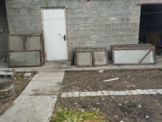 стеклянный обеденный стол: Даяр жыгач терезеле, Терезе түрү: Стандарттык, Орнотуусуз, Бөлүп төлөө жок — 1