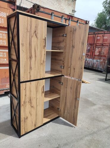 хлебный стеллаж: Стеллаж с шкафом
Стеллаж подойдёт для магазина и для дома и офисов — 10