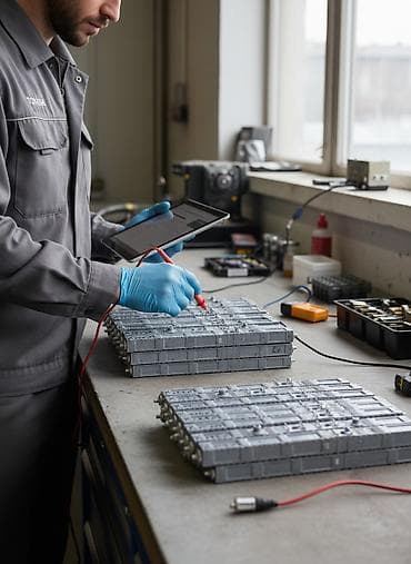 солнечный панель: Модульные аккумуляторные элементы (призматические банки) для сборки — 1