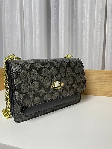 Ювелирные изделия: Классическая сумка, Coach, Китай, Материал: Экокожа, Жёсткая конструкция, Женские, Новый — 3