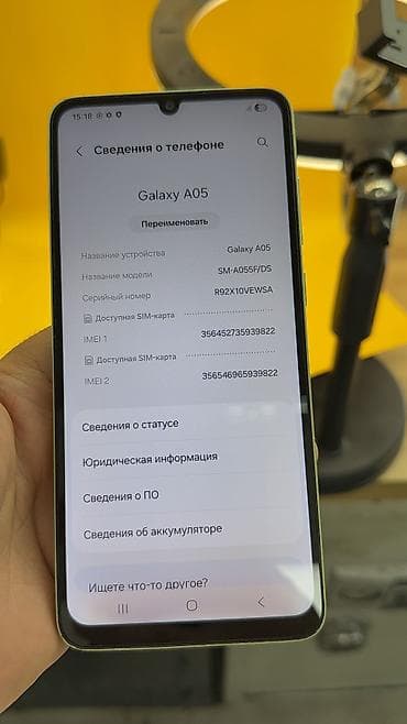 galaxy note 10 1: Samsung Galaxy A05, Б/у, 64 ГБ, 2 SIM — 5