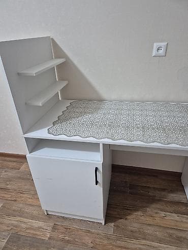 шкаф офисной: Офисная тумба, Б/у, ЛДСП, цвет - Белый — 6