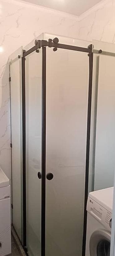 горка 4: Стеклянная душевая перегородка с раздвижными дверями - Конструкция — 2