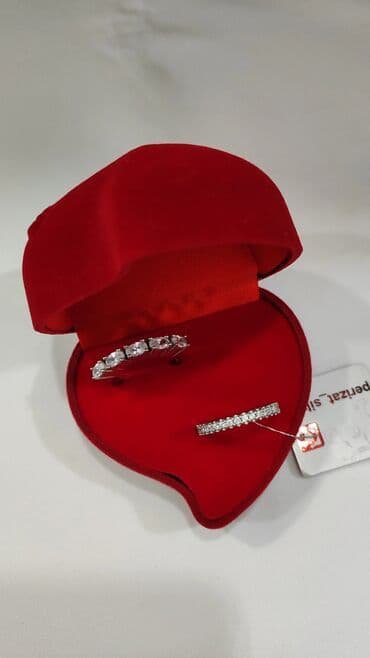 эксклюзивные свадебные пригласительные: Кольцо 2в1 Серебро 925 Размеры имеются Цена 2800сом Есть доставка — 3