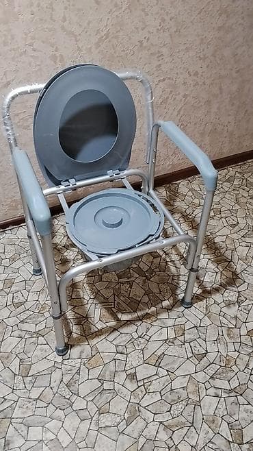 колесо для кресла: Туалет-стул (комод) с ведром и крышкой - Назначение: удобное — 2