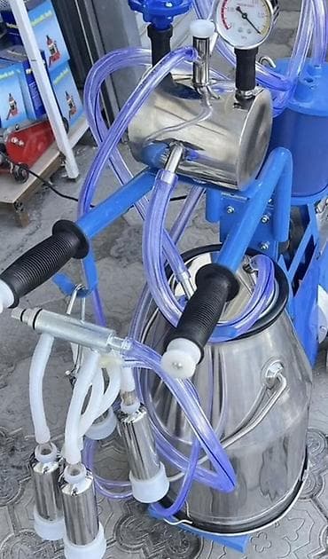 резиновые маты для коров: Доильный аппарат для коров (переносной, на тележке) Описание: - — 4