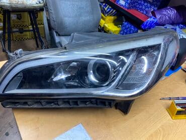 lf: Передняя левая фара Hyundai 2017 г., Б/у, Оригинал — 1