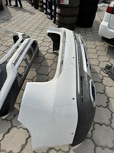 Решетки радиатора: Бампер Mercedes-Benz, Б/у, Оригинал — 2