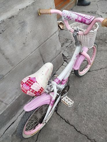 Велозапчасти: Детский велосипед, 2-колесный, 4 - 6 лет, Для девочки, Б/у — 2