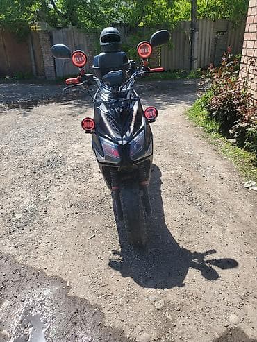 city coco: Скутер/мопед 50–150 см³ (визуально спортивного типа) в черном цвете с — 4