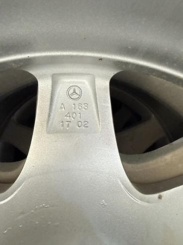 volk rays: Литые Диски R 17 Mercedes-Benz, Комплект, отверстий - 5, Б/у — 9