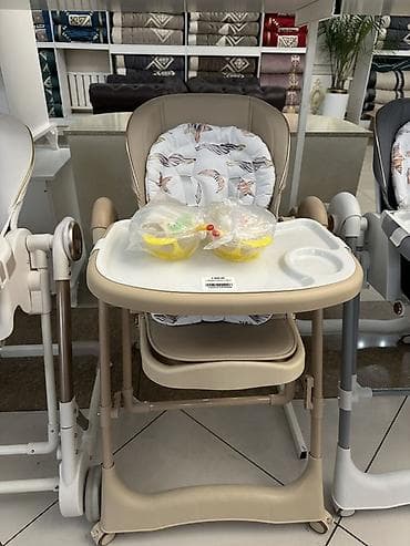 стулья для кофейни: Стульчик для кормления, Другой бренд, Металл, Другой вид, цвет - Белый — 4