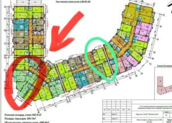 сдаю квартиру 5 микрорайон: 3 комнаты, 112 м², Элитка, 5 этаж, ПСО (под самоотделку) — 1