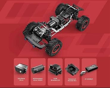 magic five: Радиоуправляемый краулер MJX Hyper Go H12P Ford Bronco R (масштаб — 2