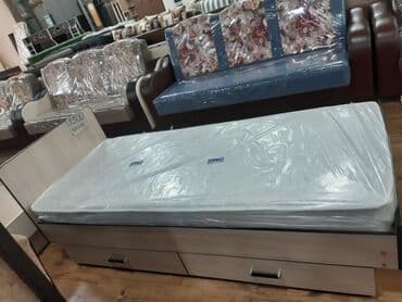 кухонный уголок фото и цены бишкек: Кровать новый размер 190×80 с матрасом из российского ломинанта — 1