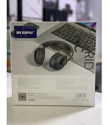 head: Беспроводные накладные наушники RECRSI RE‑HG777 с гибридным — 2