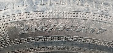 a class: Летние шины 215/55 R17 - Размер: 215/55 R17 (маркировка на боковине — 2