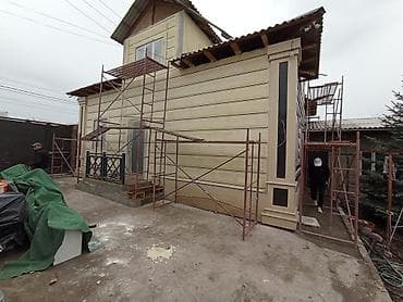 фасад травертин: Фасадные работы: декоративная штукатурка и окраска жидкий травертин — 5