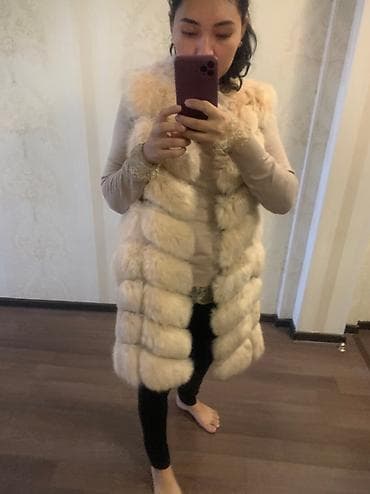 Жеке буюмдар: Продаю меховую жилетку натуралка песец в хорошем состоянии — 3