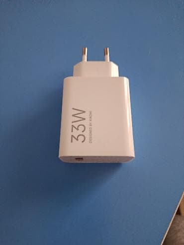 33w: Сетевое зарядное устройство Xiaomi 33W - Мощность: 33 Вт — поддержка — 1