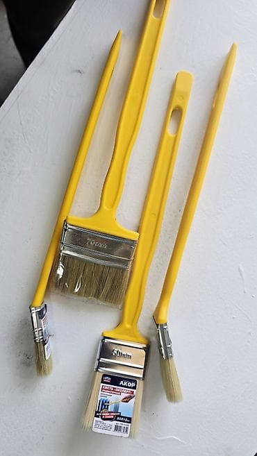 50: Набор малярных кистей АКОР «Эксперт» - Тип: плоские и круглые — 3