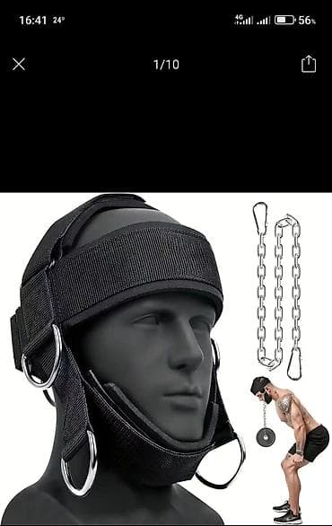 бинты боксерские: Силовой тренажер, Для шеи, Новый — 1