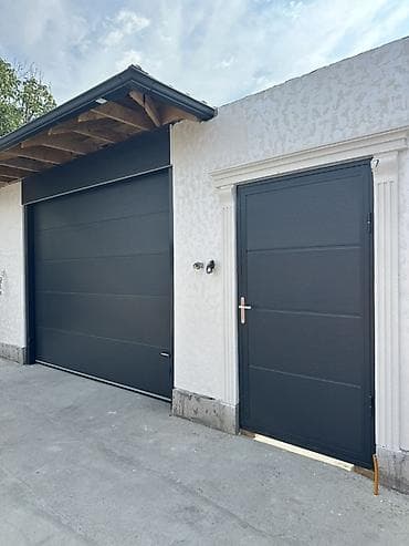 Стальные, Автоматические, Длина: 4 м, Robodoor, Консольная конструкция, Для гаража, С калиткой, Оптом, Новый, Бесплатная установка — 6