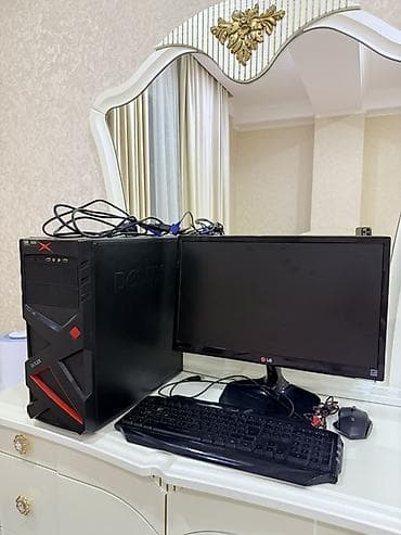 мониторы для работы: Комплект офисной мебели, Б/у, цвет - Черный — 4