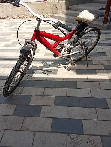 trinx m116 elite: Горный велосипед с полным подвесом (передняя вилка и задний — 1