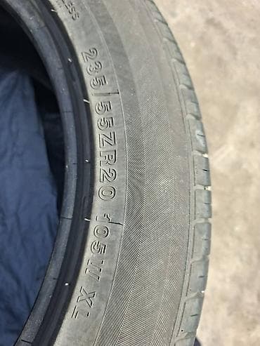 новый шин: Летние шины 235/55 ZR20 105W XL - Комплект из 4 шин Почти новый 95% — 4