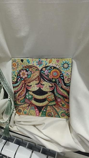 букет 101 роза: Цена договорная Картины “алмазной мозаикой” — 7