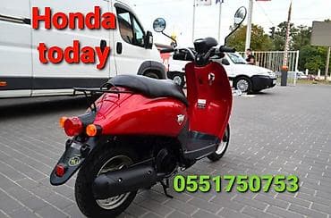 Мототехника: Тип скутера Honda, 50 куб. см, Бензин, Б/у — 4