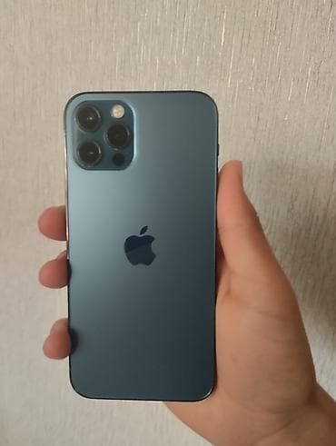 x4 gt: IPhone 12 Pro, Б/у, 128 ГБ, Pacific Blue, Чехол, 80 % — 1