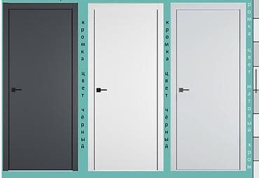 solutions elementary: Межкомнатные двери, лаконичный современный дизайн (модель с гладким — 1
